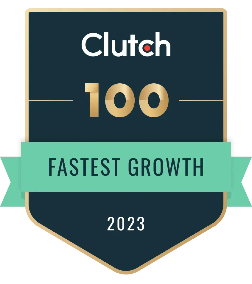 Clutch 100 Fastest Growth 2023